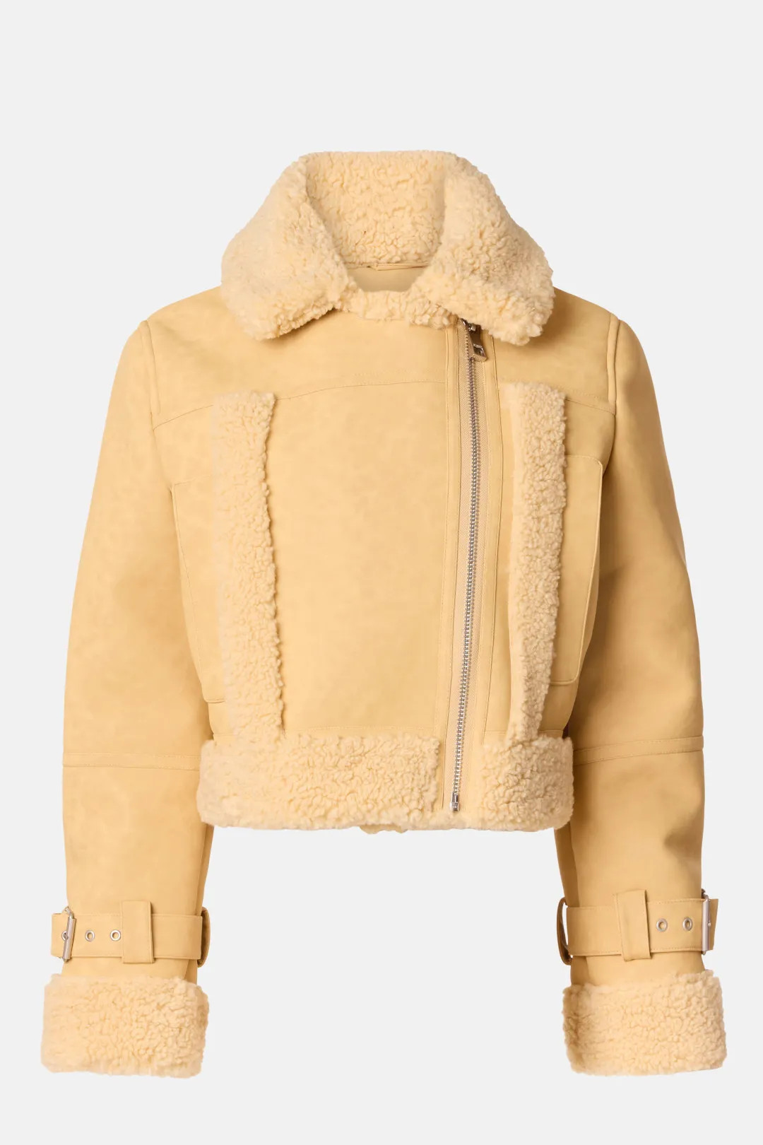 Jay Supple Sans Leather Bonded Coat | Rent the Runway