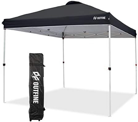 OUTFINE Pop-up Canopy 10x10 Patio Tent Instant Gazebo Canopy with Wheeled Bag,Canopy Sandbags x4,... | Amazon (US)