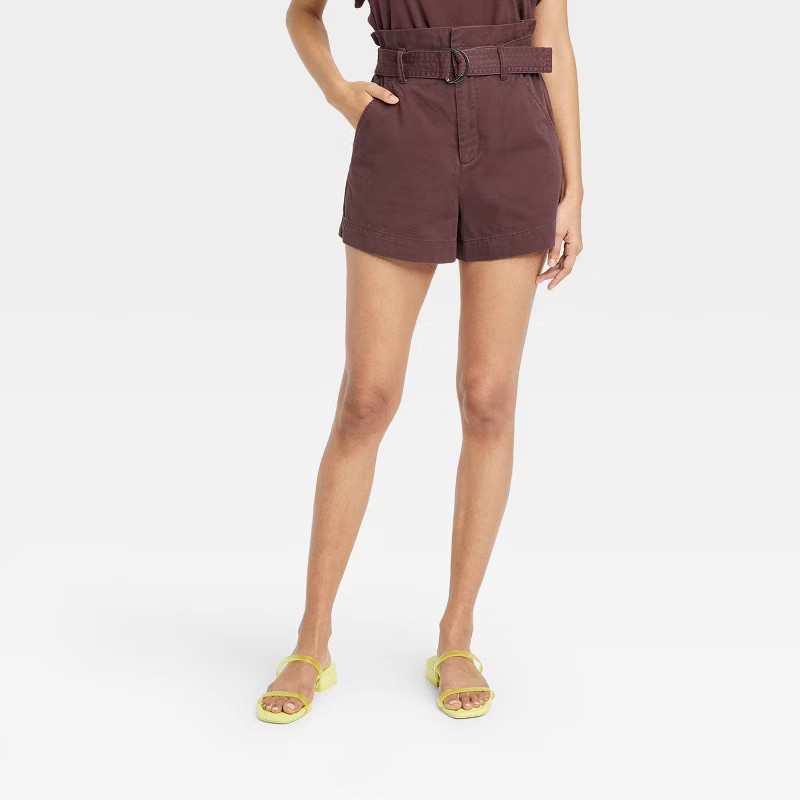 Women's High-Rise Utility Shorts - A New Day™ | Target
