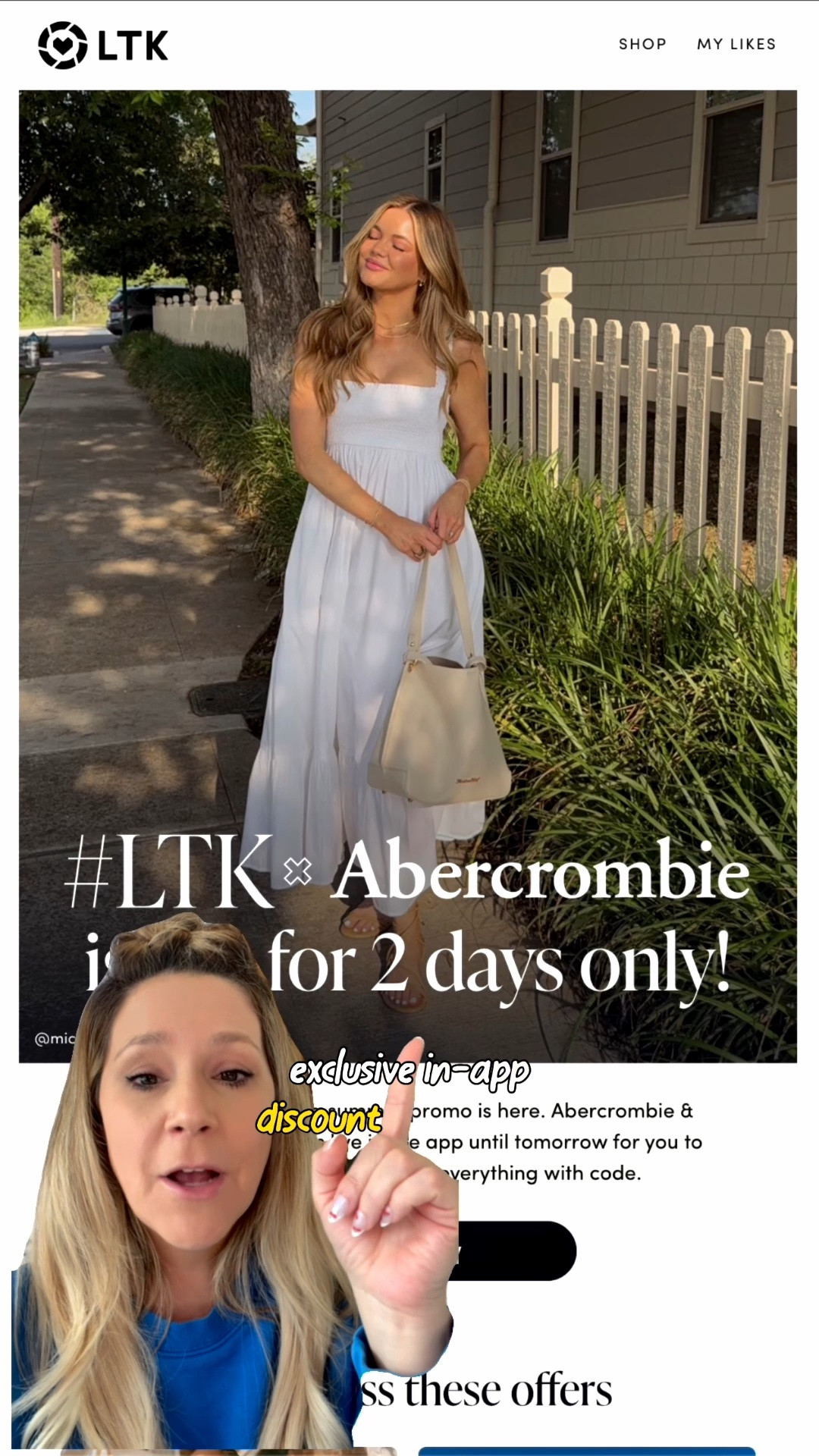SALE ENDS TONIGHT! LTK x Abercrombie CODE: AFLTK @abercrombie

#LTKxAbercrombie #LTKootd #LTKPetite