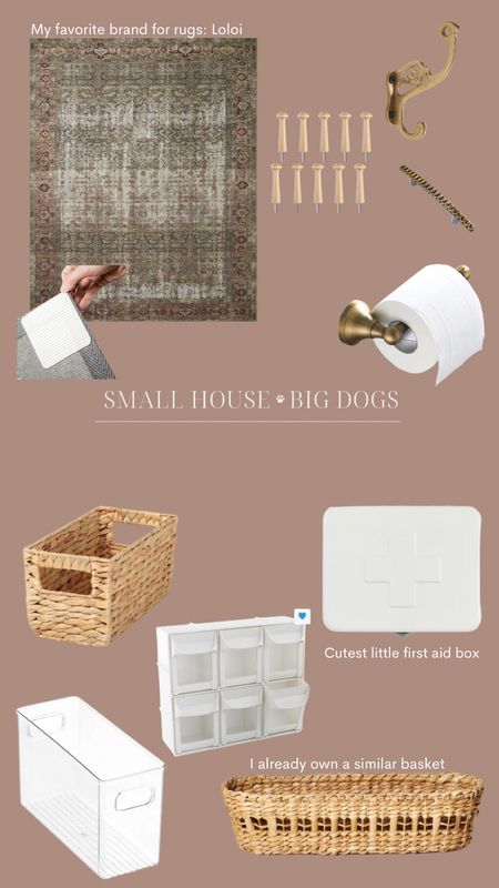 Linked everything I could that I bought for the bathroom refresh! Antique cabinet hardware, bathroom organization, and Loloi rug

#LTKhome