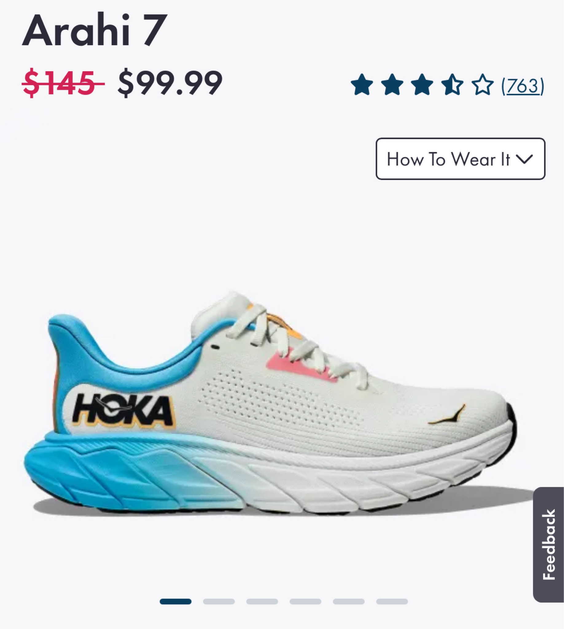 Hokas for only $99! 
Great gift!! 

A surprisingly sleek stability shoe.

Not your average stability shoe, the new Arahi 7 delivers the same streamlined support as its predecessor with our patented J-Frame™ technology. Updated with a zonally engineered, flat knit upper for improved midfoot lockdown, we’ve fine-tuned the fit with a plusher tongue, and a stretchy dual gusset beneath the lace line to help mitigate tongue migration.


#LTKGiftGuide #LTKActive #LTKSaleAlert