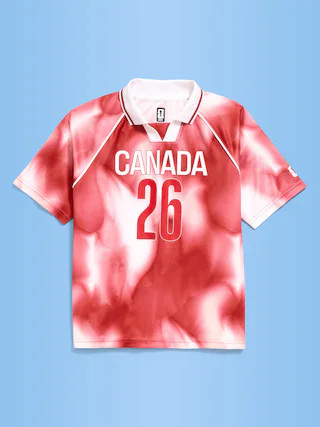 FIFA World Cup 26™ Canada Lifestyle Collared Jersey T-Shirt for Kids | Old Navy (CA)