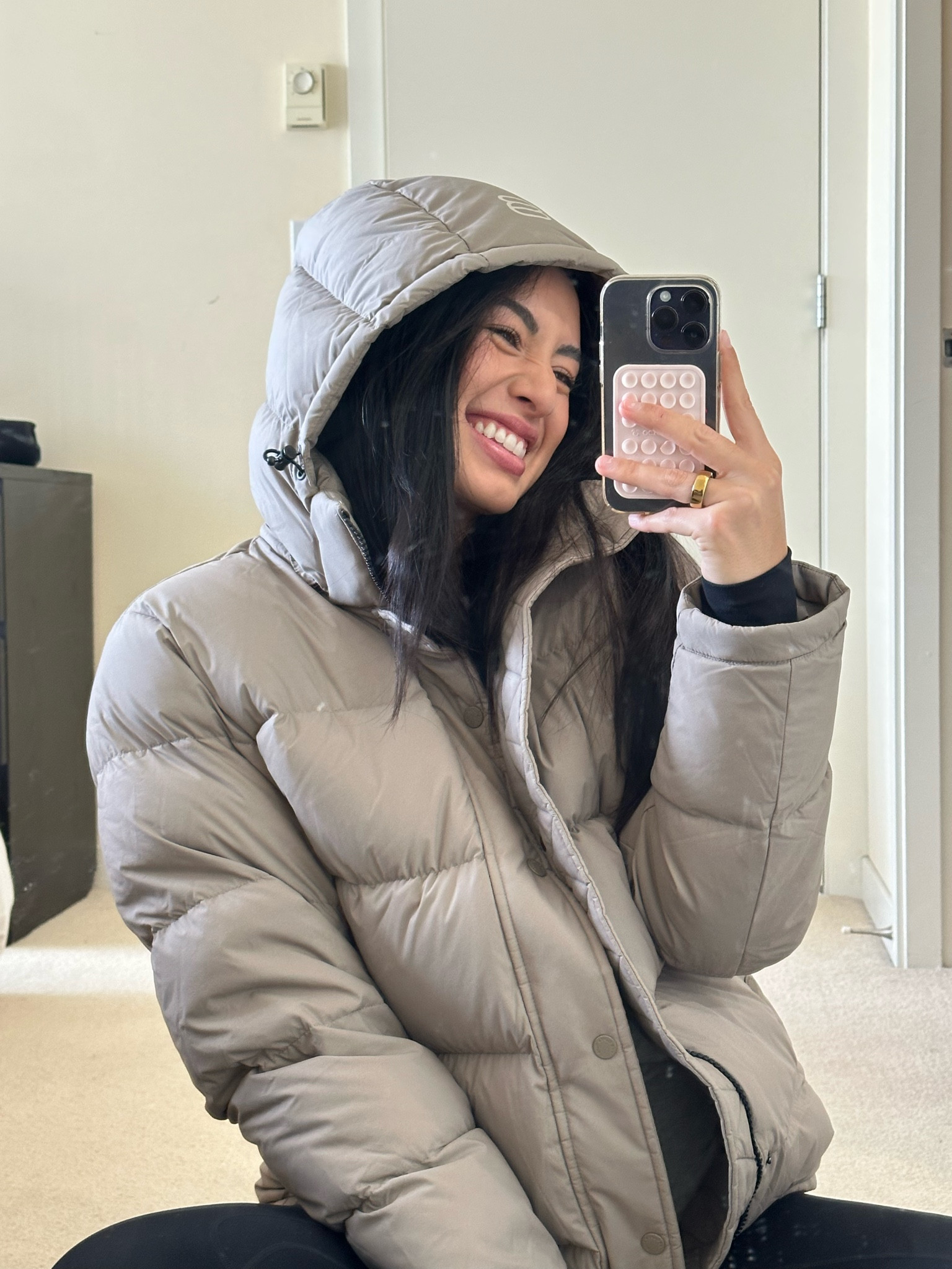 I got Medium in Modern Taupe!