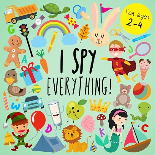 I Spy - Everything!: A Fun Guessing Game for 2-4 Year Olds (I Spy Book Collection for Kids) | Amazon (US)