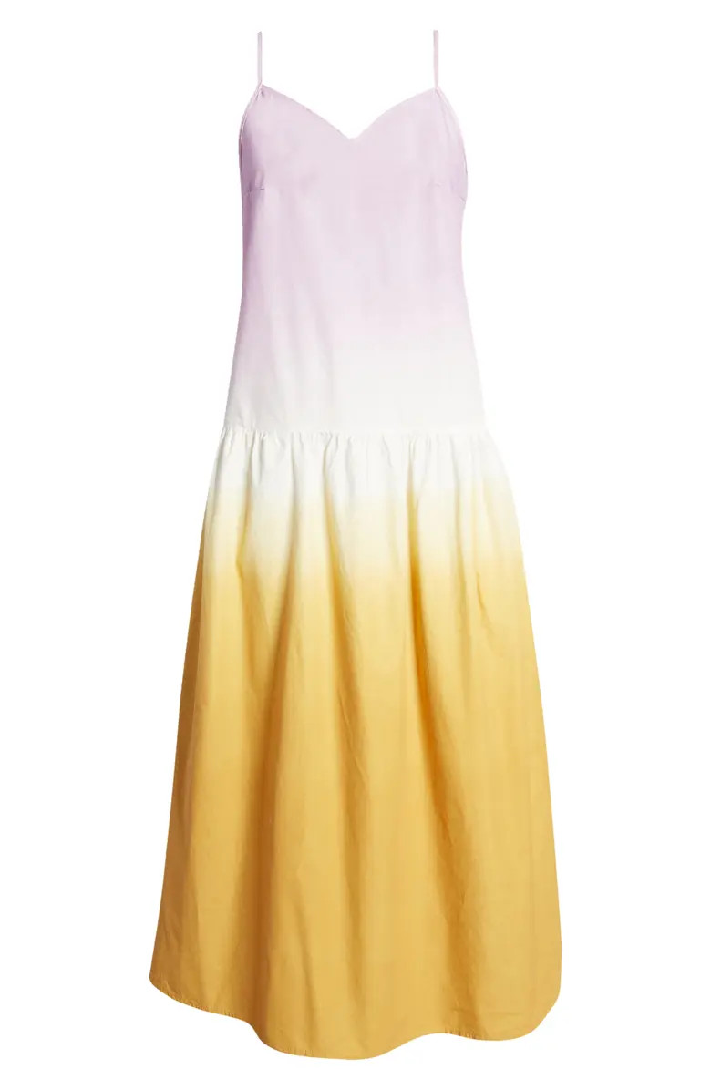 Caro Dip Dye Midi Dress | Nordstrom
