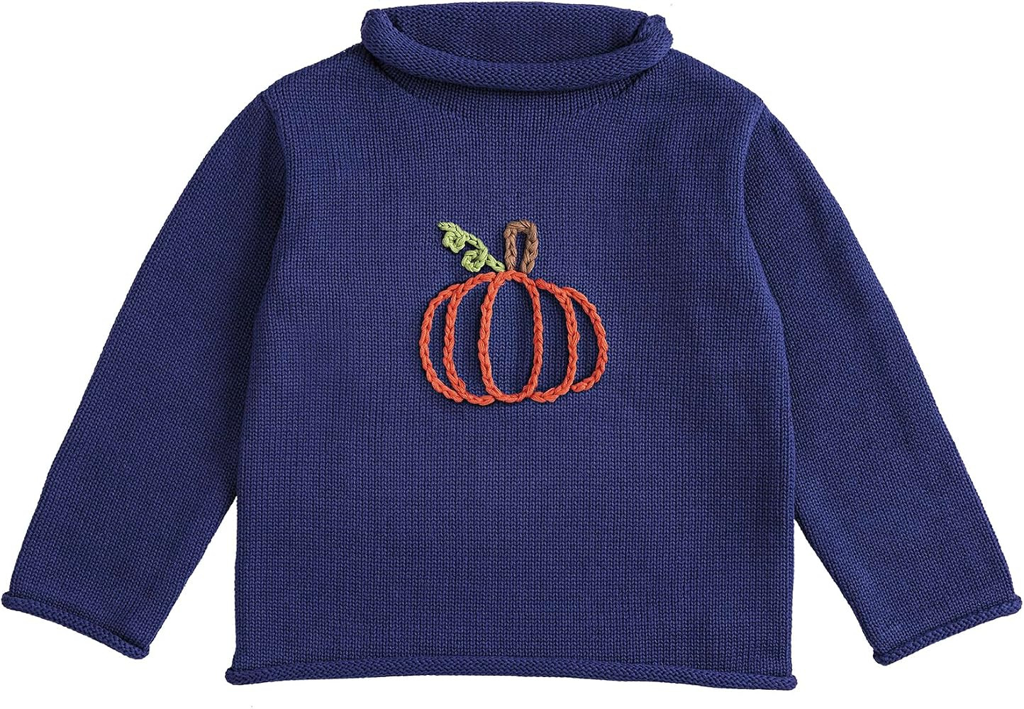 Mud Pie Boys' Mud Pie Kids Pumpkin Rollneck Sweater | Amazon (US)