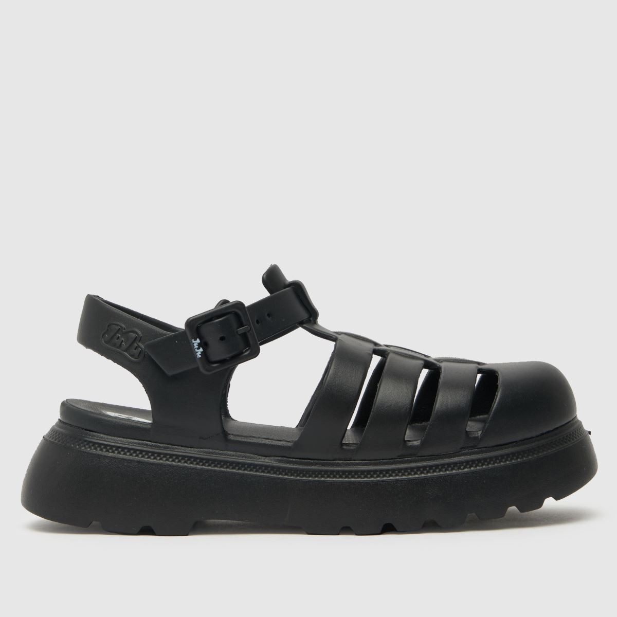 JUJU JELLIES eva fisherman sandals in black | Schuh