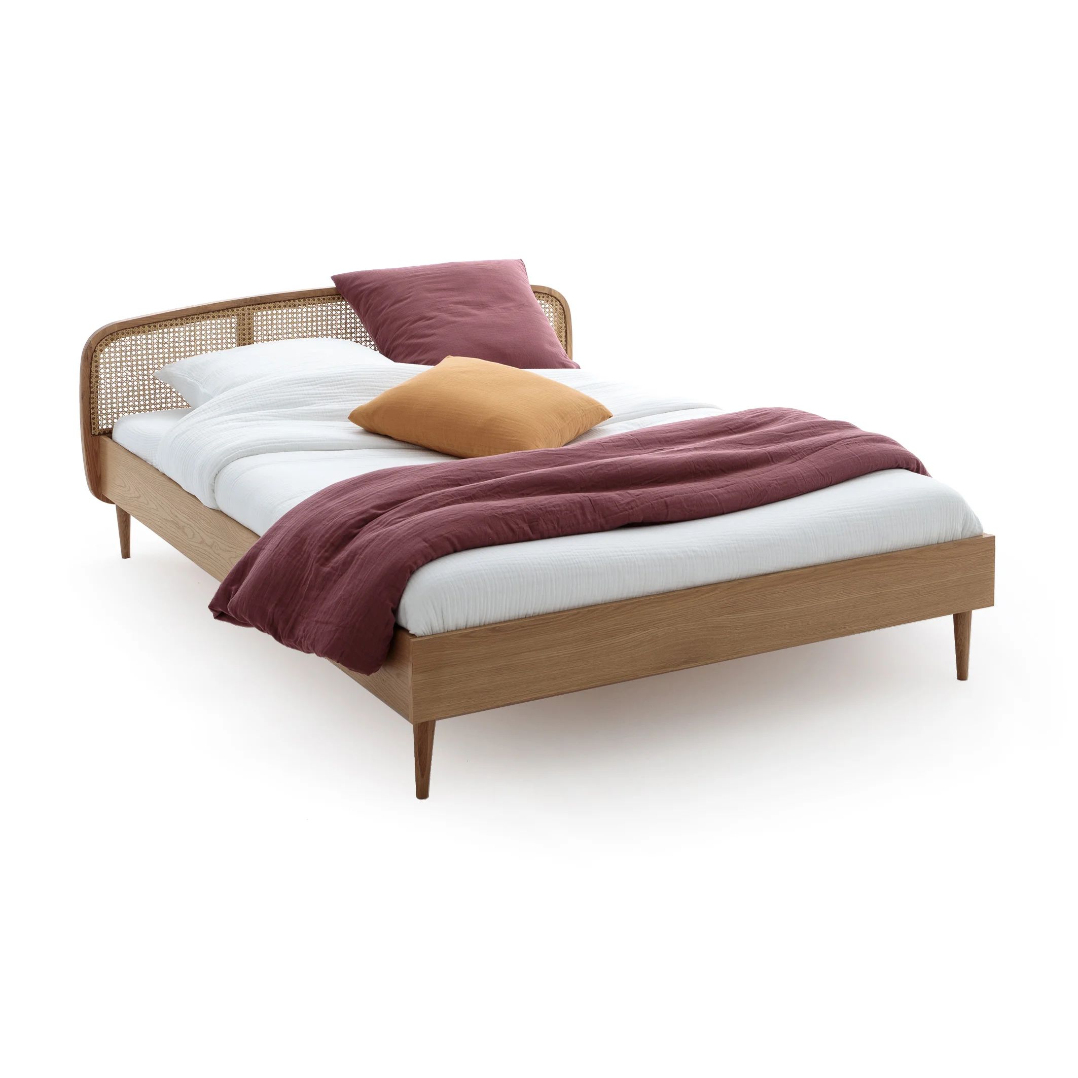 Buisseau Oak/Cane Bed | La Redoute (UK)