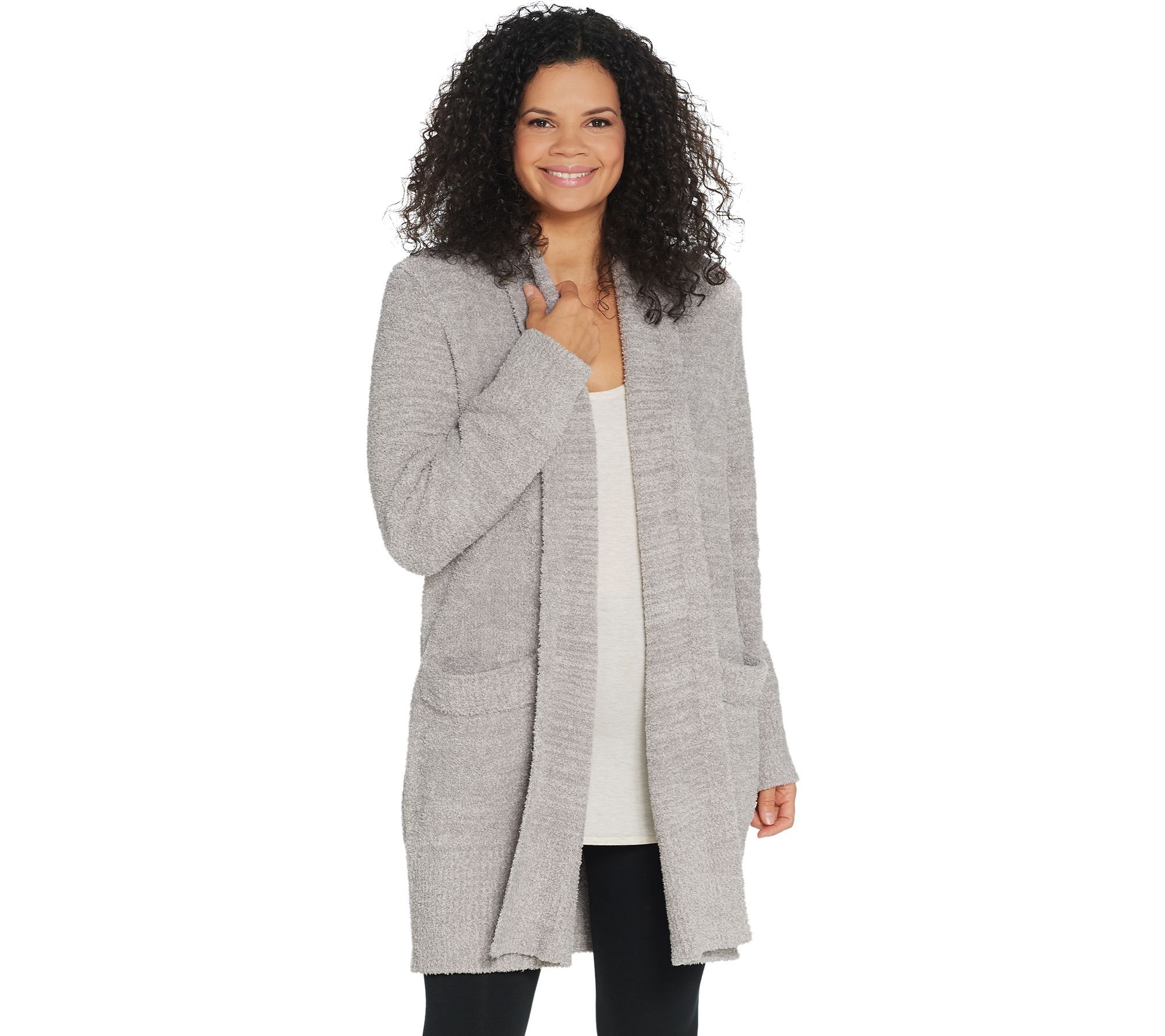 Barefoot Dreams Cozychic Cali Cardi | QVC
