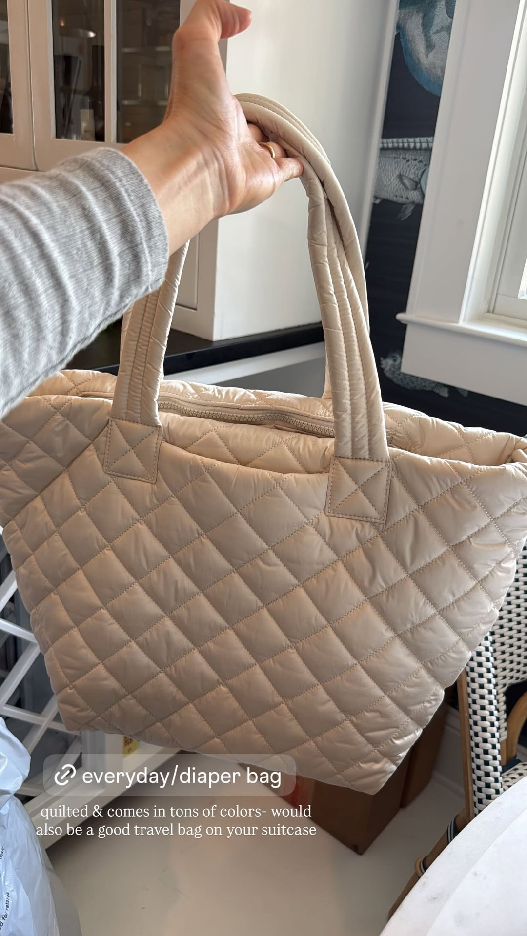 Everyday/diaper bag! Quilted & comes in tons of colors 

 #LTKmomlife