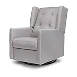 DaVinci Maddox Recliner and Swivel Glider in Misty Grey, Greenguard Gold & CertiPUR-US Certified | Amazon (US)