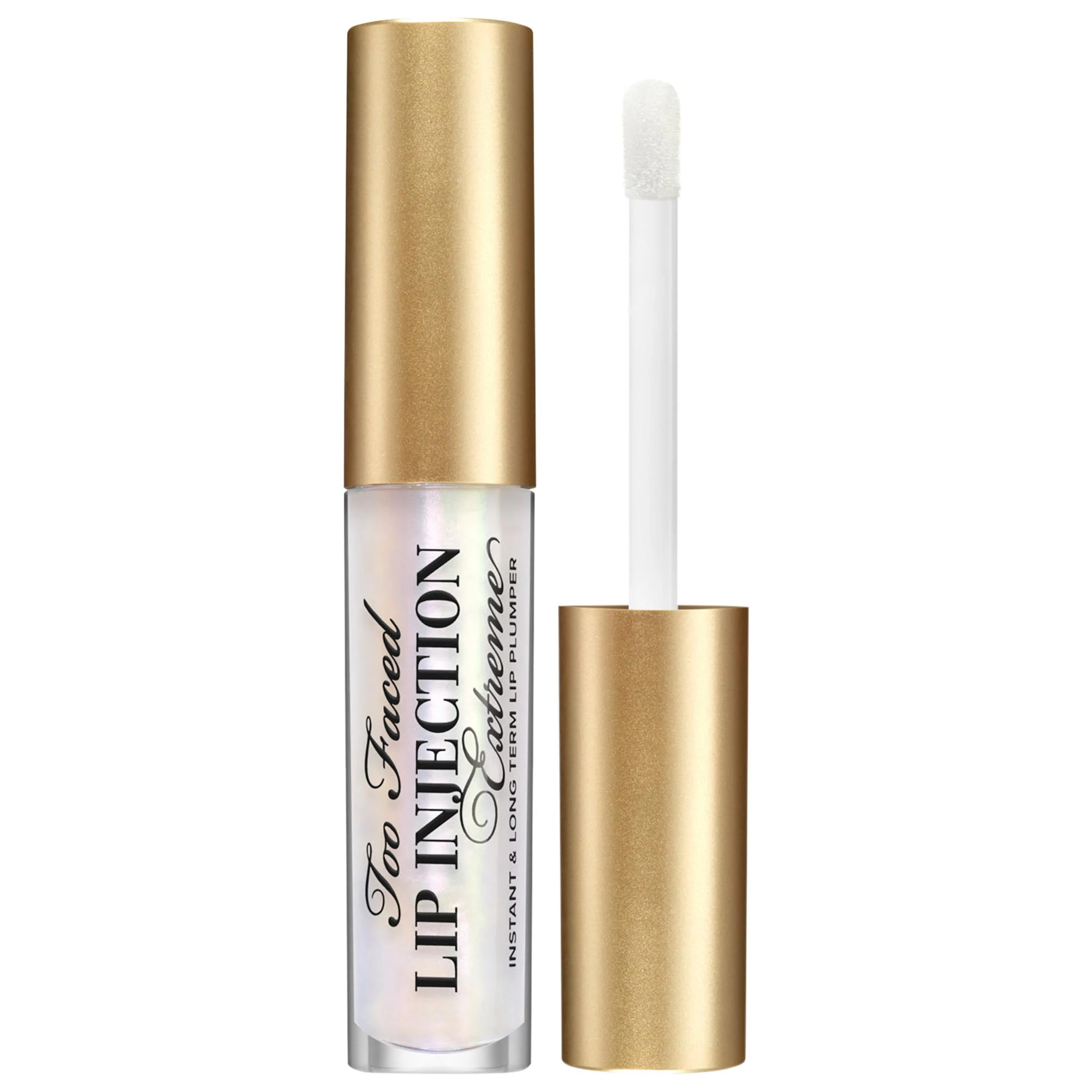 Too Faced Mini Lip Injection Extreme Hydrating Lip Plumper Original Clear 0.10 oz/ 2.8 g | Sephora (US)