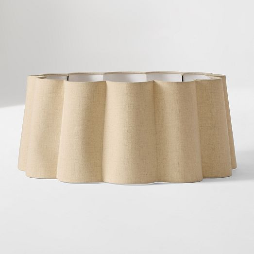 Ruffle Linen Tree Collar | West Elm (US)