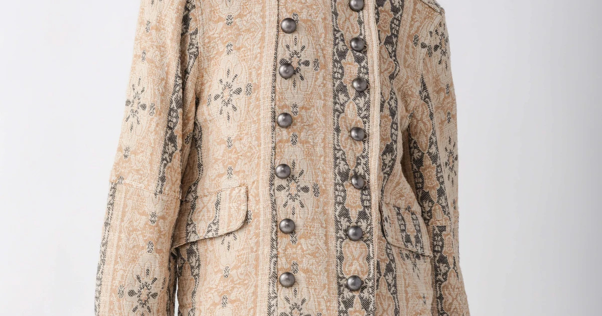 Free People Lotty Jacquard Jacket | Social Threads