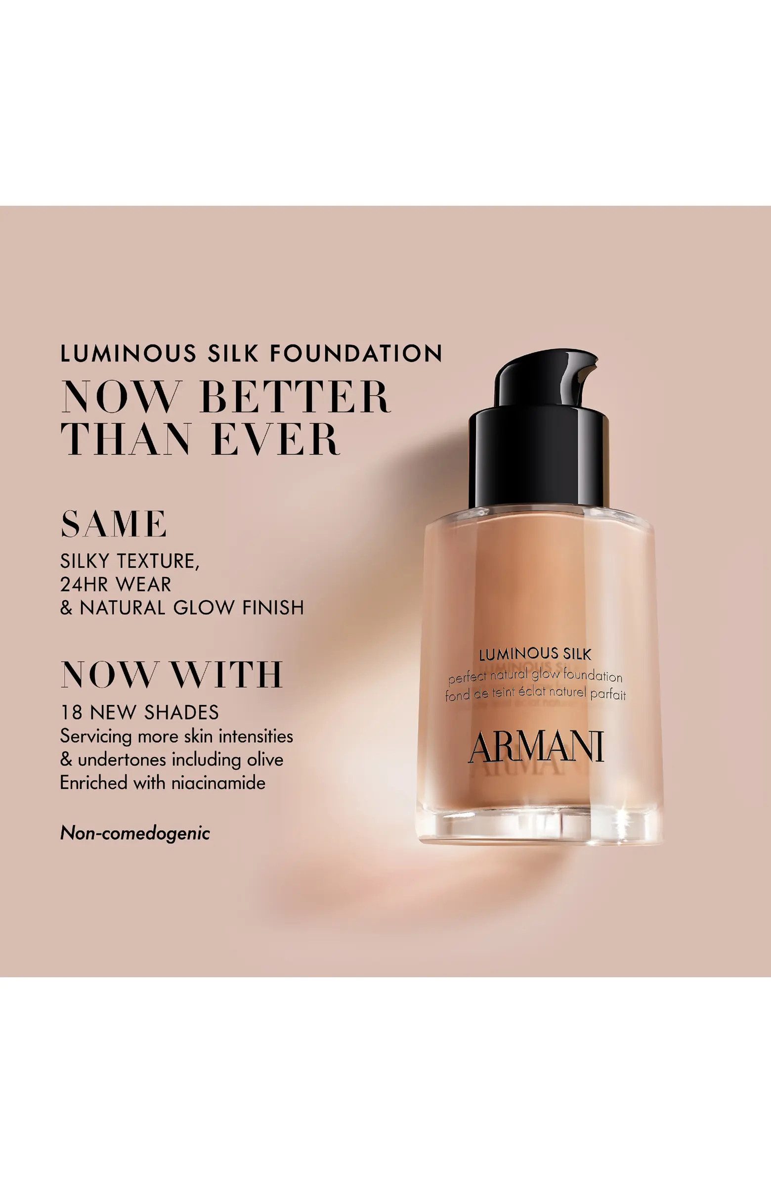 Luminous Silk Natural Glow Blurring Foundation with 24-Hour Wear | Nordstrom