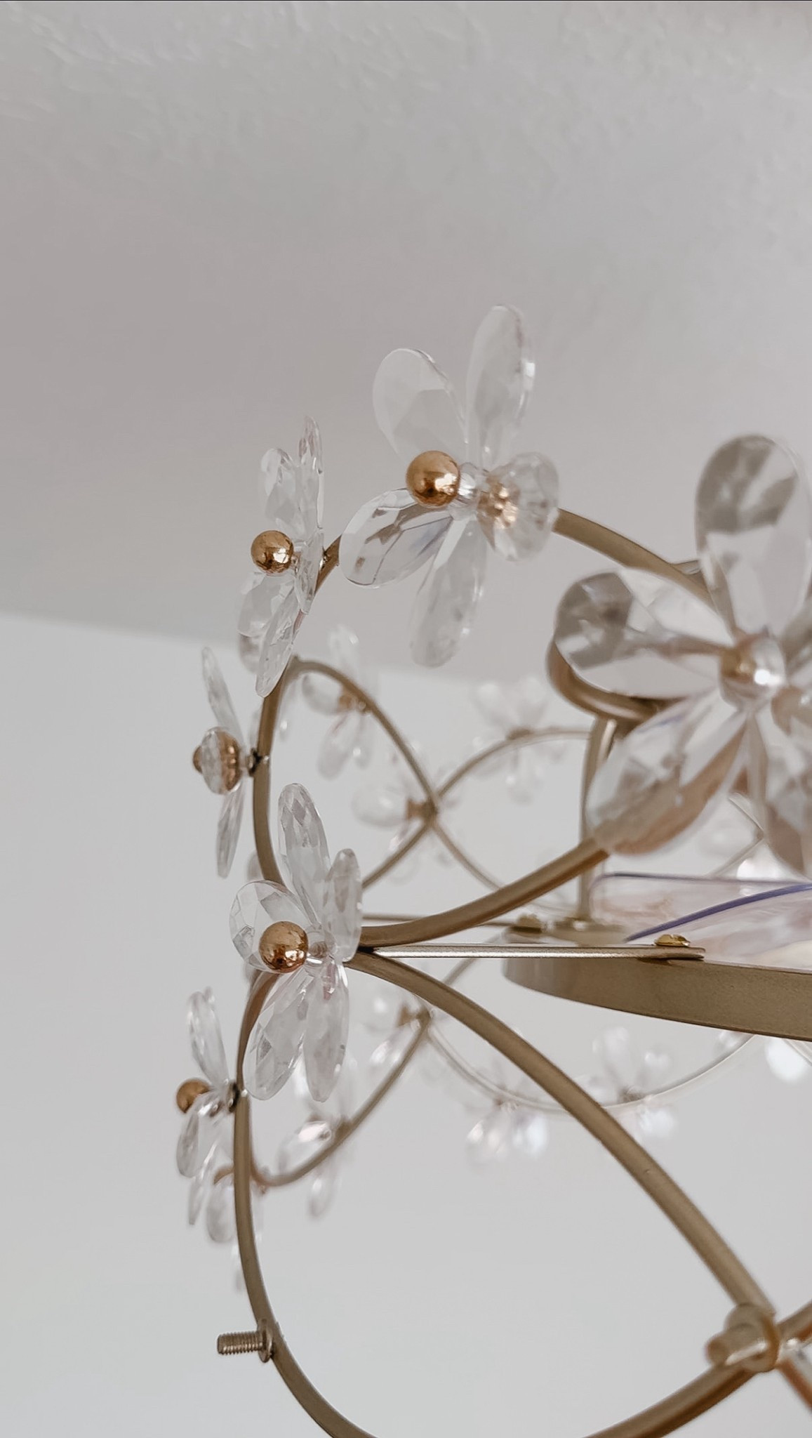 Floral Crystal Chandelier Ceiling Fan 🌷 


#LTKHome