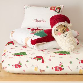 Baby Santa Bedding Collection | West Elm (US)