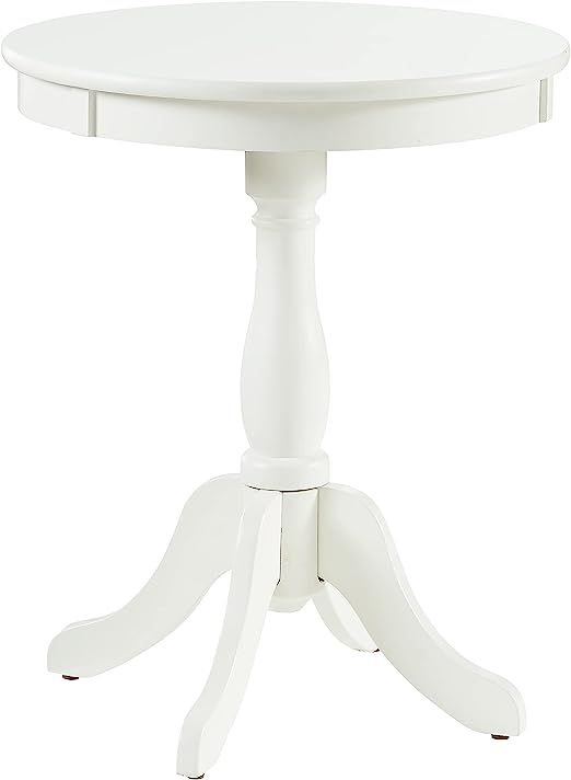 Amazon.com: Powell Furniture Powell Round Accent, White Table : Home & Kitchen | Amazon (US)