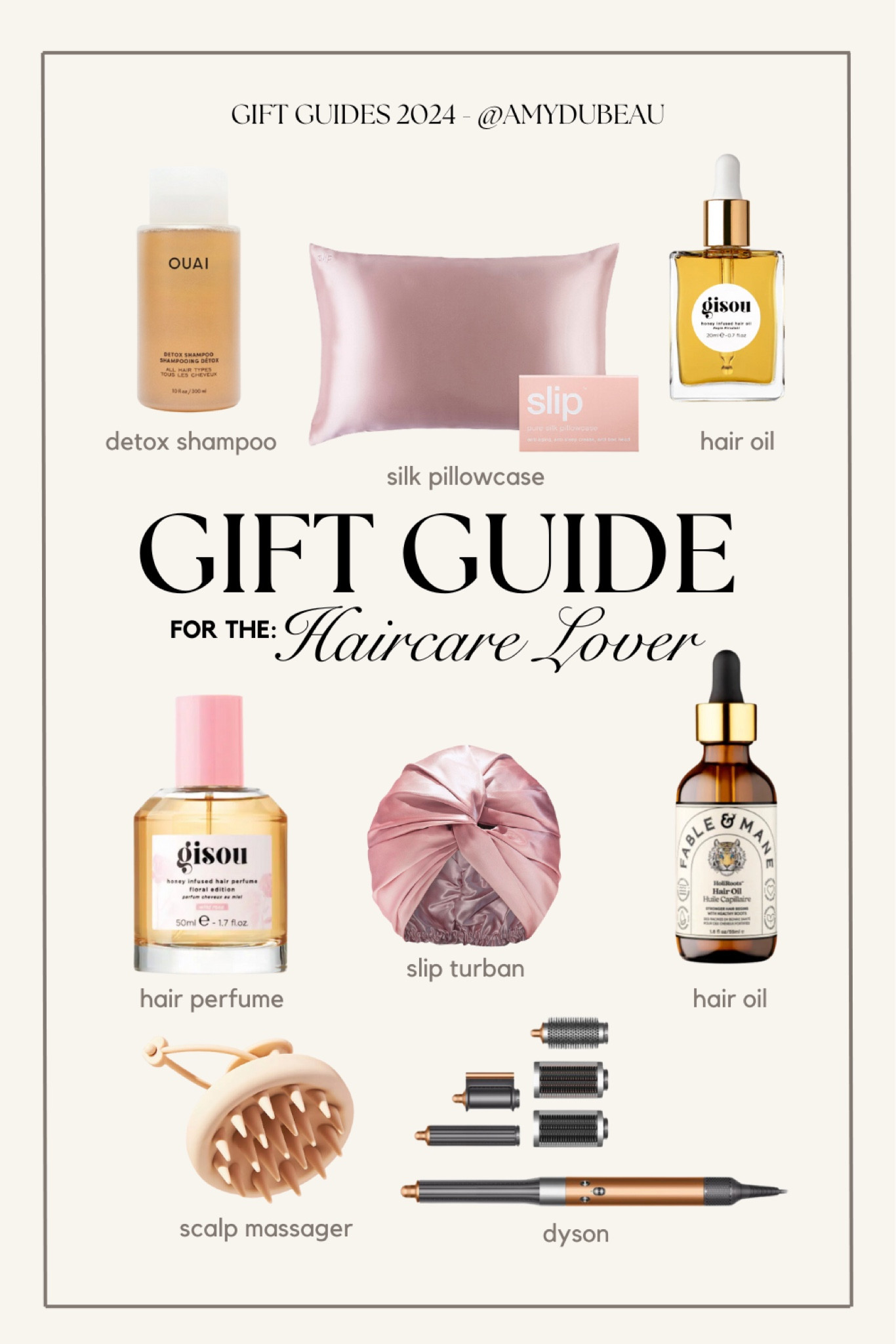 for the hair care lovers! from Luce hair perfume and silky pillowcases to the iconic Dyson, scalp massagers, and detox must haves.✨

treat them (or yourself) to perfect hair days 🩷✨

#LTKGiftGuide #LTKBeauty #LTKSeasonal