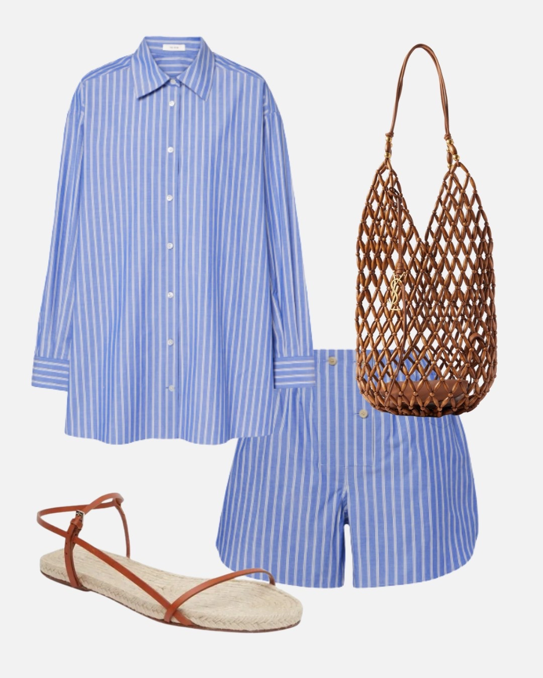 FLORIDA OUTFIT. Sandals are The Row but linked similar!