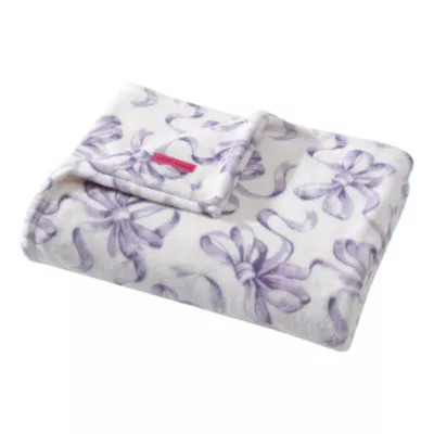 Betsey Johnson Ballet Bows Microfiber Blanket | Belk
