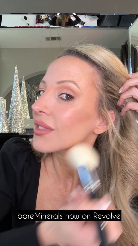 Holiday makeup tutorial for a holiday glow up. Including their cruelty free mineral blush, highlighter, pore minimizing powder, long lasting liquid matte lipstick. Get it or gift it xo

#LTKbeauty #LTKGiftGuide #LTKHoliday