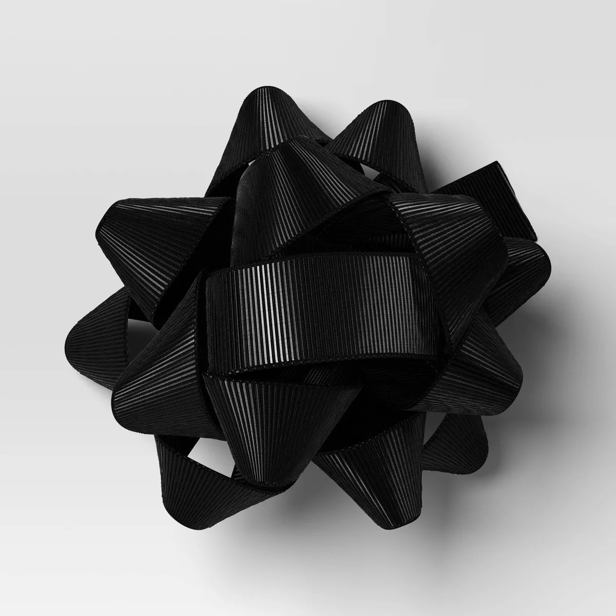 Fabric Christmas Decorative Gift Bow Black - Wondershop™ | Target