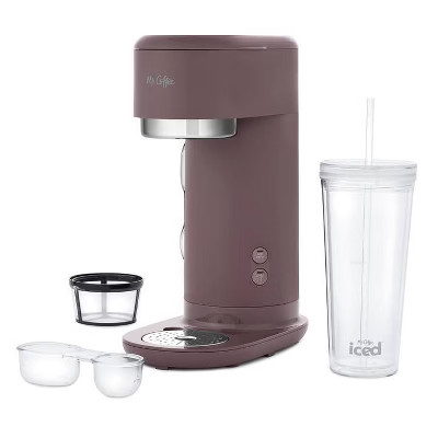 Mr. Coffee Single-Serve Iced and Hot Coffee Maker with Reusable Tumbler and Nylon Filter | Target