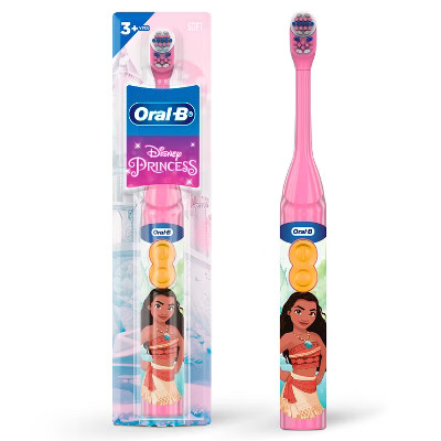 Oral-B Kids' Battery Powered Featuring Disney Princess Toothbrush - Soft | Target