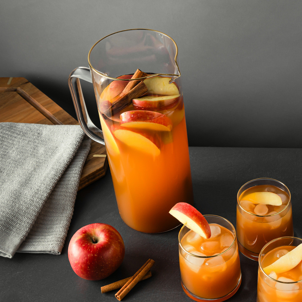 Thyme & Table 5-Piece Harvest Pitcher and 9oz Drinking Glass Set | Walmart (US)