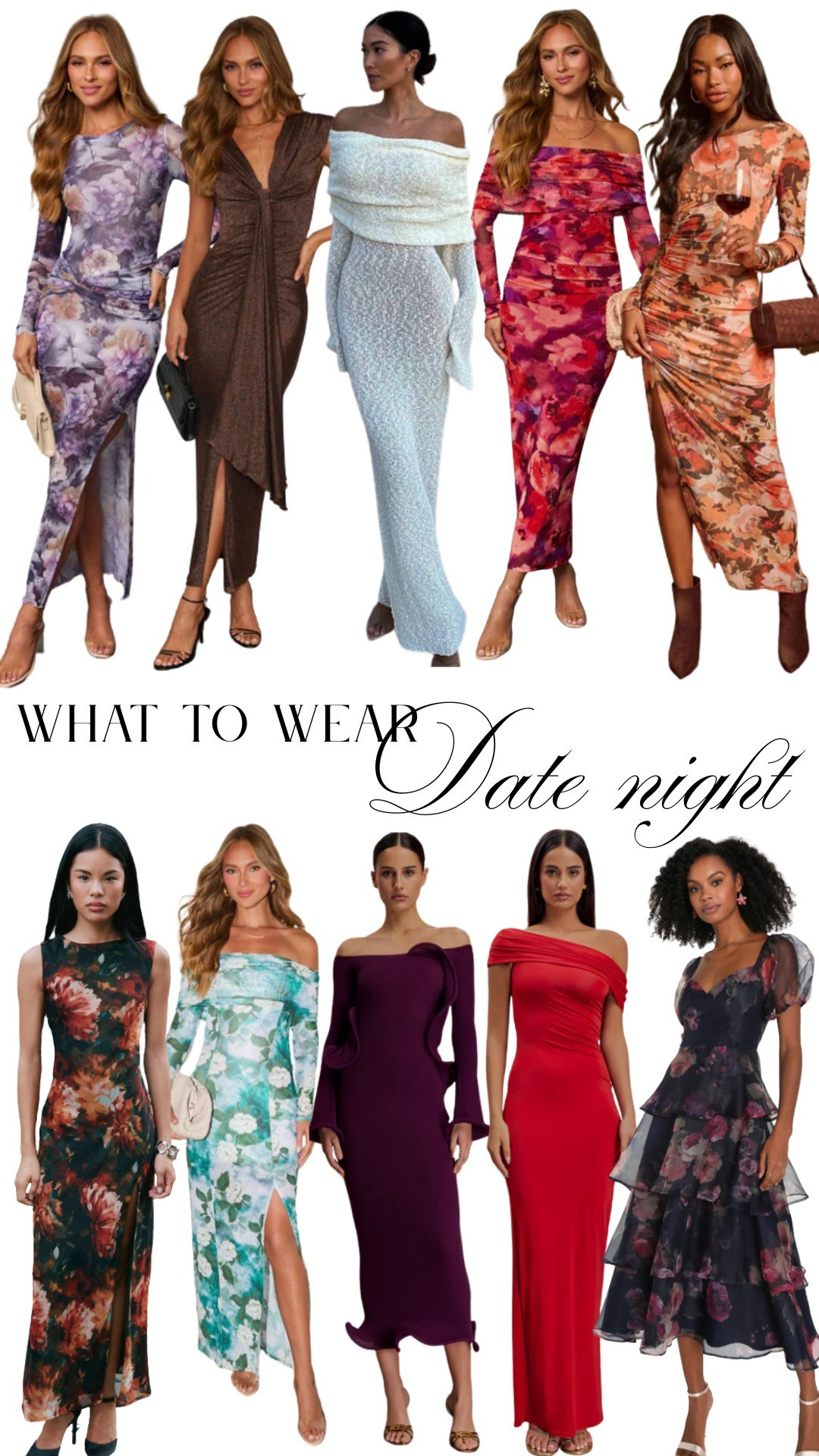 Your date night dress should make you feel confident, chic, and unforgettable. These stunning styles from Micicollection are designed to elevate your evening—from a romantic dinner date to a spontaneous night out.With sleek silhouettes, flirty details, and versatile colors, these outfits strike the perfect balance between elegance and allure. Pair them with strappy heels and a clutch for a complete date night look.✨ Tap to shop my LTK date night edit and save these romantic outfit ideas. Feminine style

#LTKWedding #LTKFindsUnder100 #LTKStyleTip