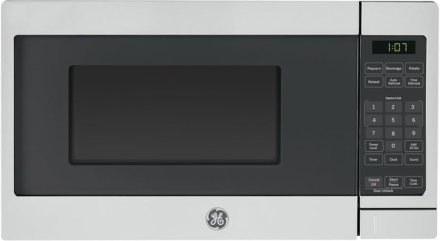 GE Compact Countertop Microwave Oven, 0.7 Cubic Ft., 700-watt Capacity, 6 Auto Cooking Settings, ... | Amazon (US)