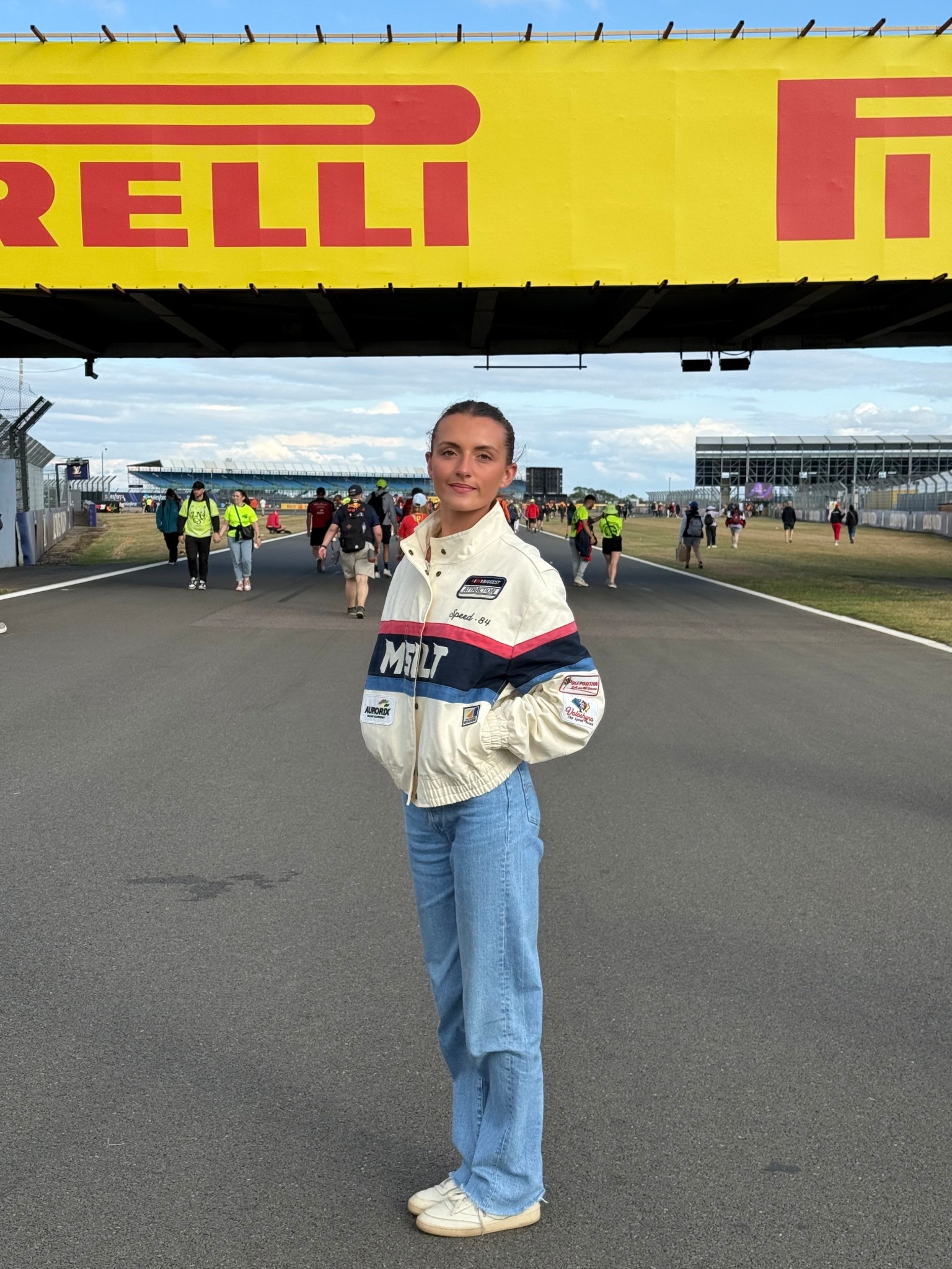 silverstone day 4 outfit 🏁

racing jacket, f1 inspo, blue jeans

#LTKuk #LTKstyletip #LTKsummer