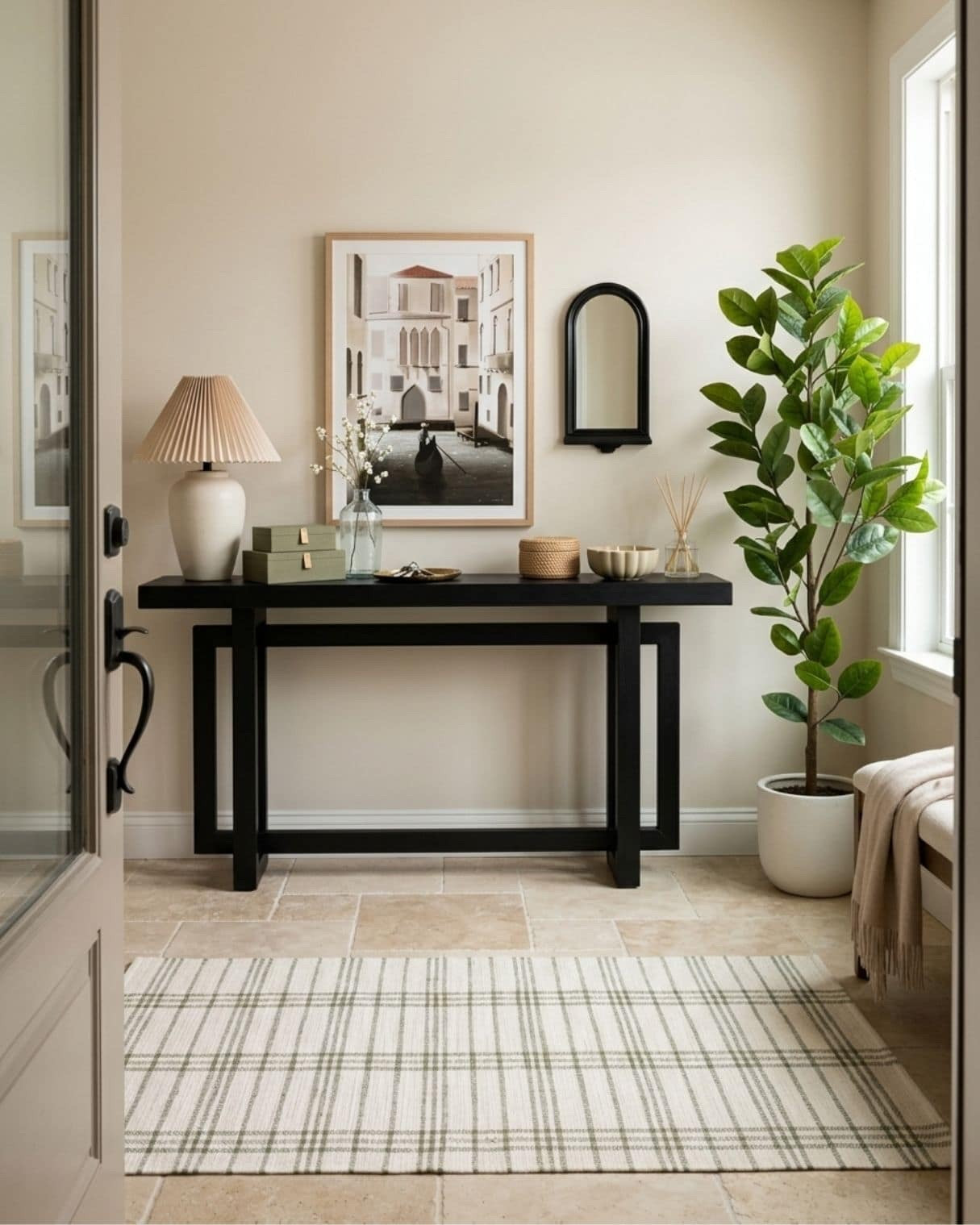 Contemporary Plaid Entryway Design

*Note: This is a digital room mockup showcasing product styling ideas from my room design mood board.

#LTKHome