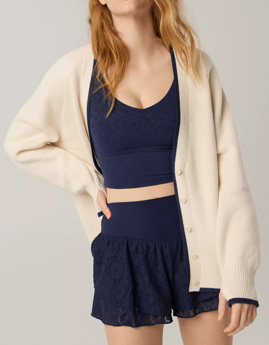 OFFLINE By Aerie Tennis Cardigan | Aerie