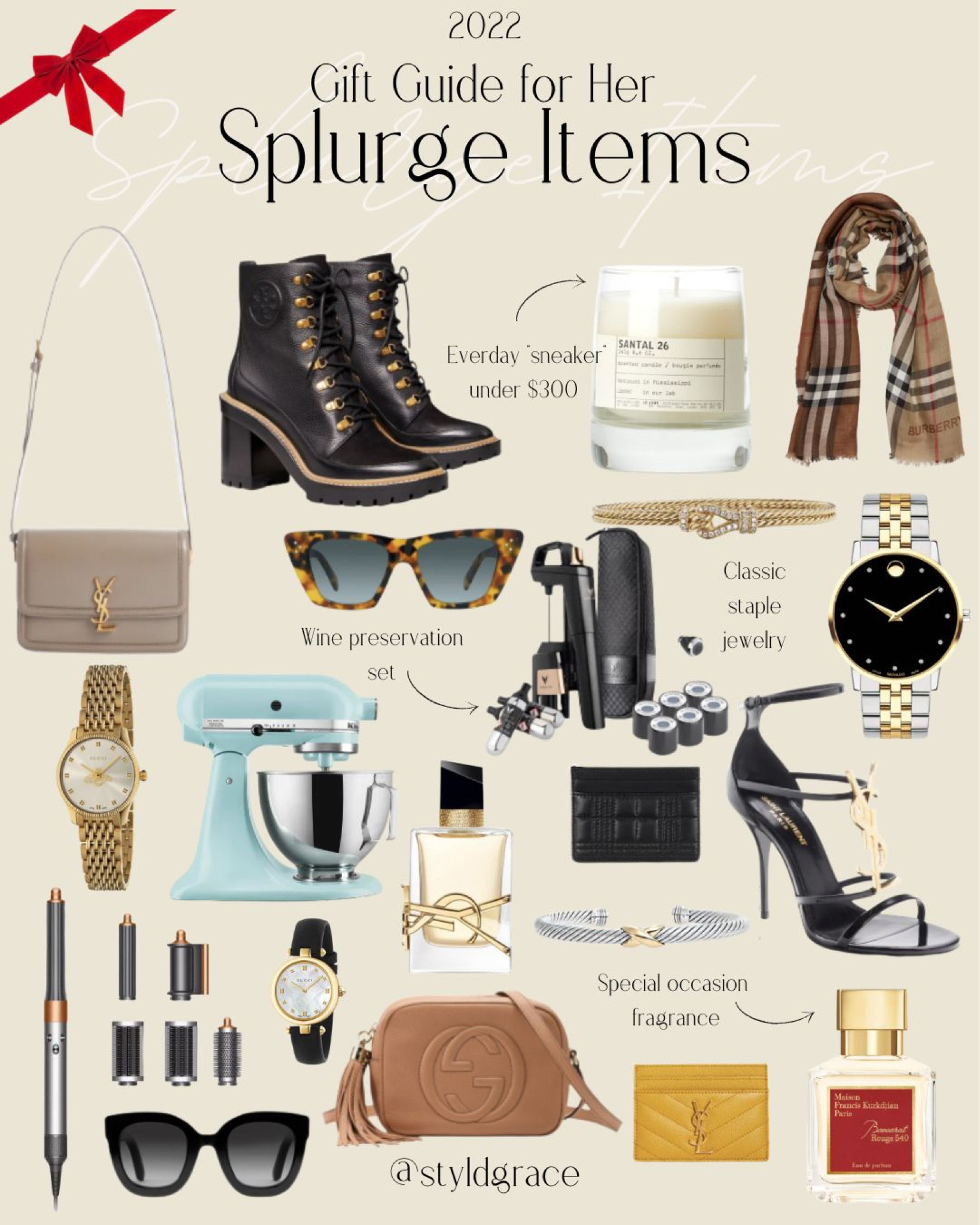 Splurge items for her 🤍

Gifts for her, fancy gifts for her, gifts for momC, gifts for best friend, gifts for in laws, gifts for mother in law, gifts for sister 

#LTKGiftGuide #LTKHoliday #LTKSeasonal