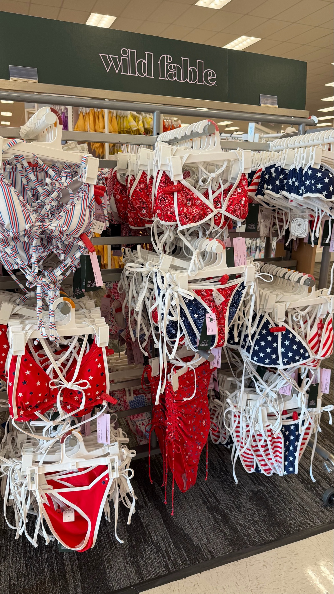 These patriotic bikinis from Target are giving all the summer Americana vibes 🇺🇸✨ Perfect for Fourth of July weekends, lake days, beach vacations, boat days, and matching bestie swimsuits. The vintage-inspired prints and red, white & blue patterns are SO cute for summer ❤️🤍💙 #targetfinds #targetstyle #patrioticswimwear #fourthofjulyoutfit #americana style #redwhiteandblue #summerbikini #beachvacation #lakegirlstyle #boatdayoutfit #swimwearfinds #targetfashion #vacationstyle #summerstyle #beachwear #momstyle #pooldayoutfit #ltkfashion #ltkfinds #summermusthaves

#LTKSeasonal #LTKSwim #LTKTravel