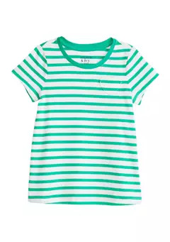 Crown & Ivy™ Toddler Girls Essential Jersey T-Shirt | Belk