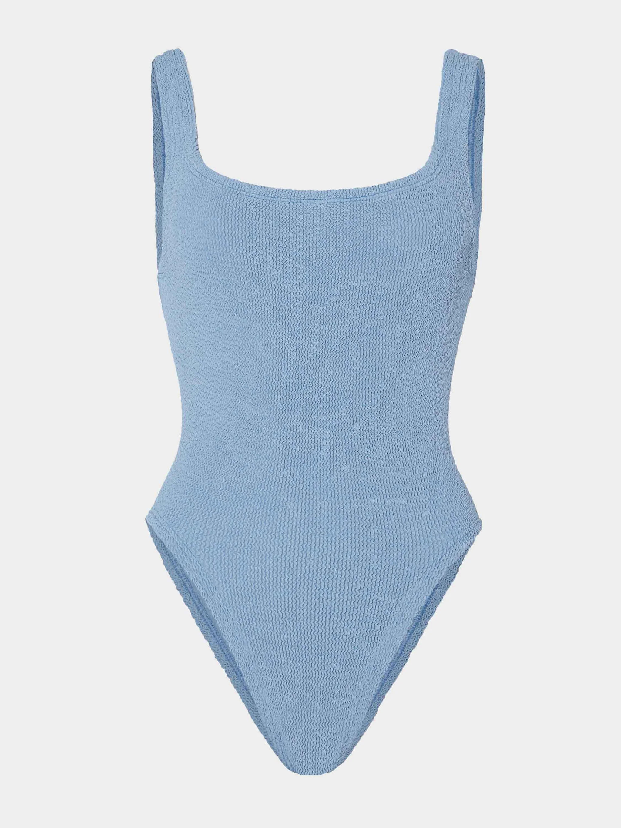 Square Neck Swim - Cornflower | HUNZA G