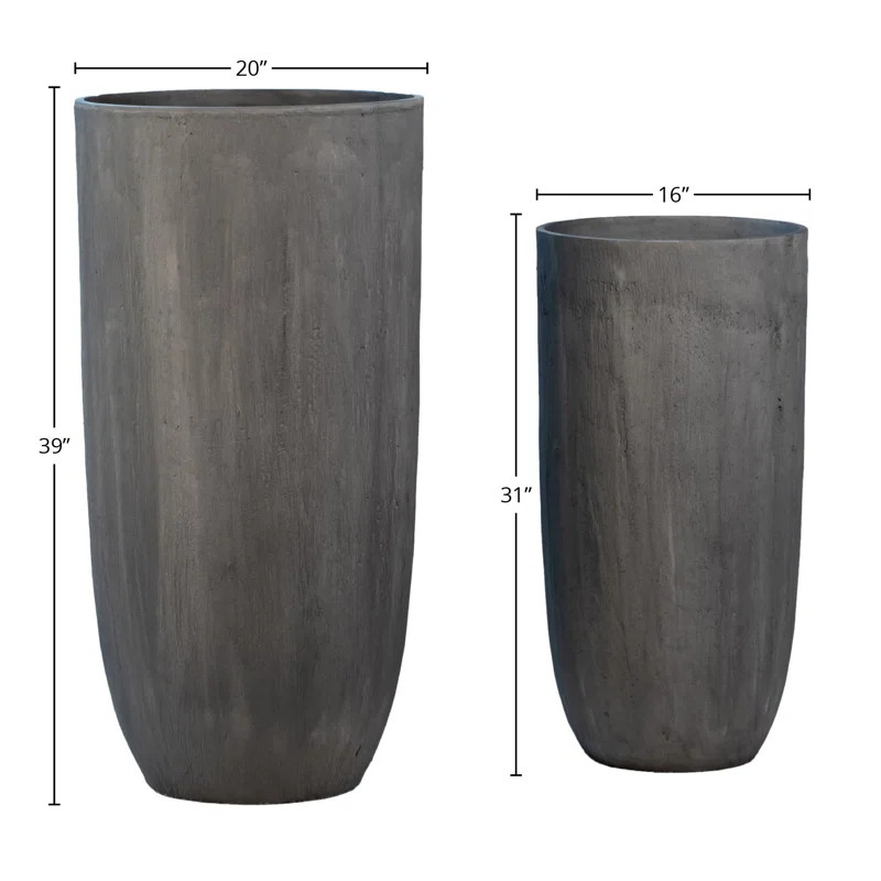 Joss & Main Grover 2 - Piece Natural Fibers Pot Planter Set | Wayfair | Wayfair North America