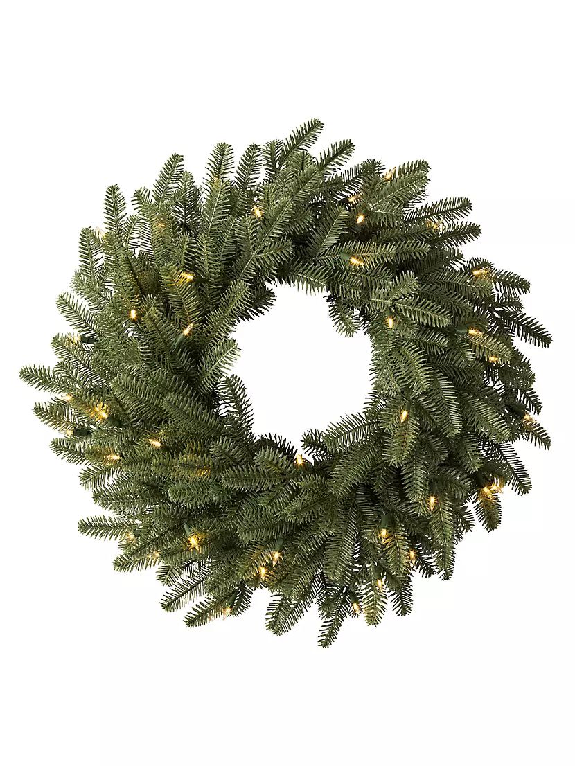 BH Balsam Fir® Foliage Pre-Strung Artificial Wreath | Saks Fifth Avenue