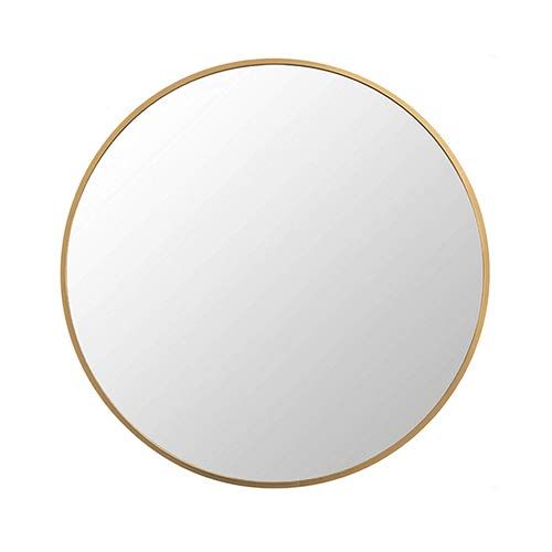 FANYUSHOW Nordic Round Mirror, Bathroom Round Mirror, Wall-Mounted Bathroom Mirror, 15.7''Modern ... | Amazon (US)