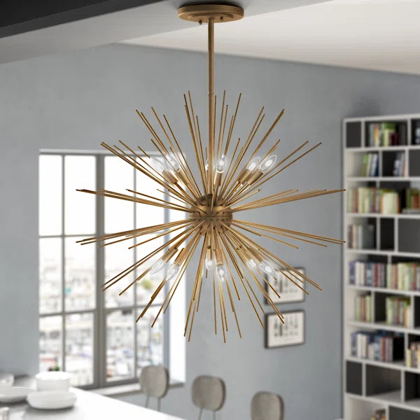 Antonie 12 - Light Sputnik Sphere Chandelier | Wayfair North America