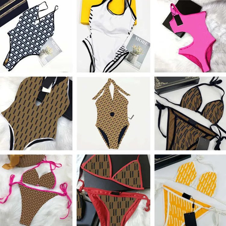 Fashion Womens Swimsuit Sexy Girls Bathing Suit Textile Summer Swimwear Beach Bikinis Set Letter ... | DHGate