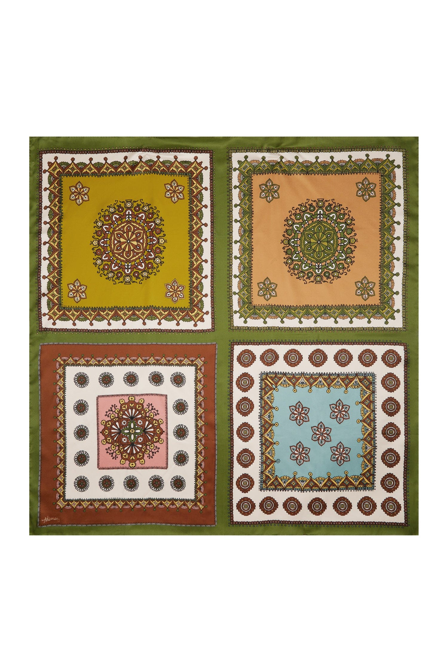 CONTINA TILES SILK SCARF | Alemais (AU, US, UK)