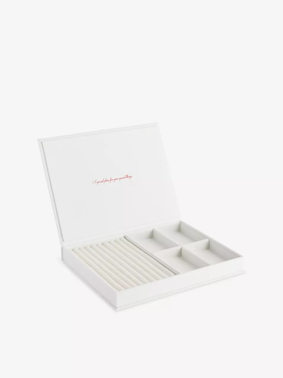 Book Box Vol 3 Cotton-Canvas Jewellery Box | Selfridges