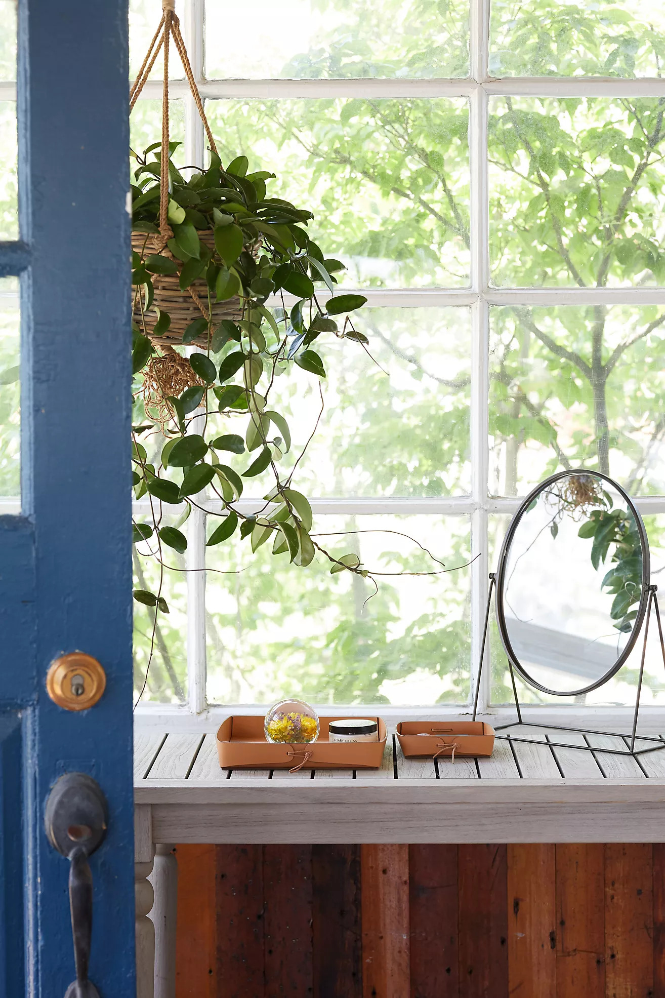 Recycled Leather Storage Tray | Anthropologie (US)