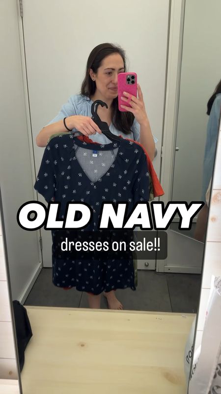Old navy dresses on sale 
Wearing a small in them all
Sale alert
Affordable fashion 
spring dress 

#LTKstyletip #LTKsalealert #LTKfindsunder50
