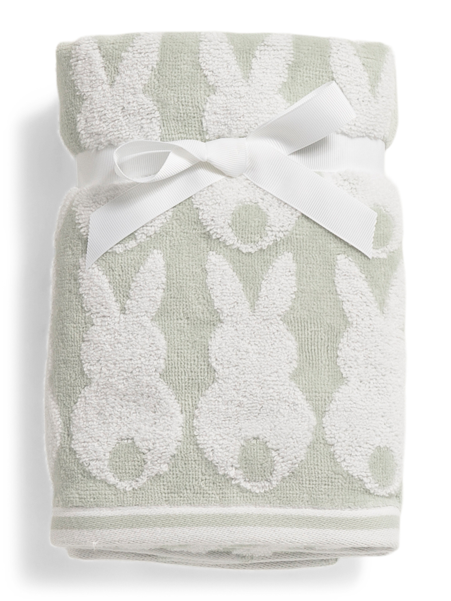 2pk Bunny Rows Hand Towels | Marshalls